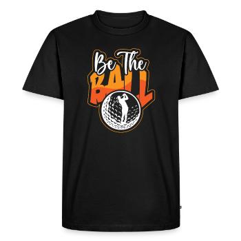 Golf Golfeur Présent Golf Player Golf Club Golf Ball - T-shirt Premium bio Homme - noir - Devant - Nico (187cm)