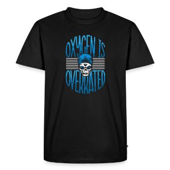 Les nageurs présentent des sports nautiques Natation Plongée - T-shirt Premium bio Homme - noir - Devant - Nico (187cm)