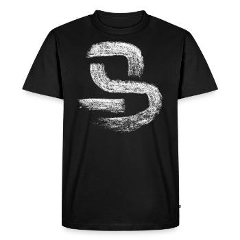 Cheval (Ma) chinois - T-shirt Premium bio Homme - noir - Devant - Nico (187cm)