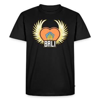 Bali - T-shirt Premium bio Homme - noir - Devant - Nico (187cm)