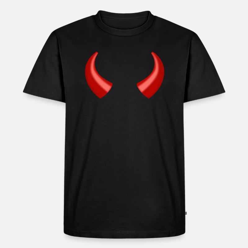 devil - Men's Premium Organic T-Shirt - black