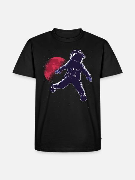 Mars Mission - Space Adventure - The Mars - Rocket - Ekologisk premium-T-shirt herr - svart