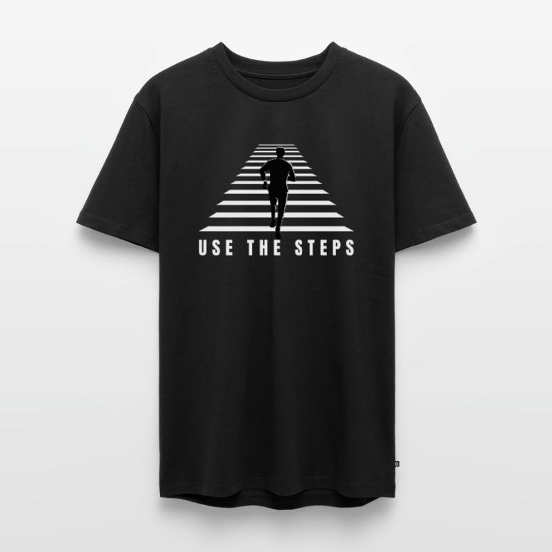 The Elevator Is Broken, Use The Steps - AA Männer Premium Bio T-Shirt