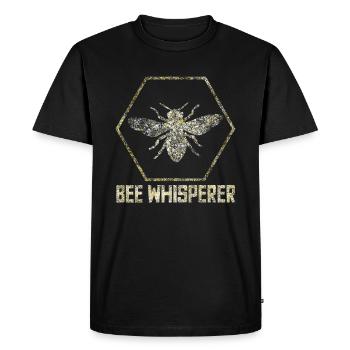 Christmas present for beekeepers - Men's Premium Organic T-Shirt - black - Front - Nico (187cm)