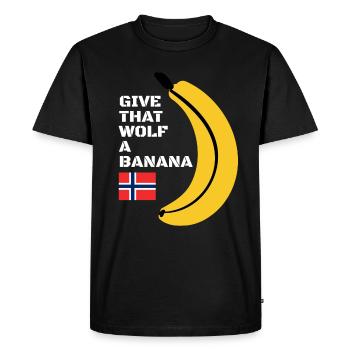 Norvège Eurovision 2022 - T-shirt Premium bio Homme - noir - Devant - Nico (187cm)