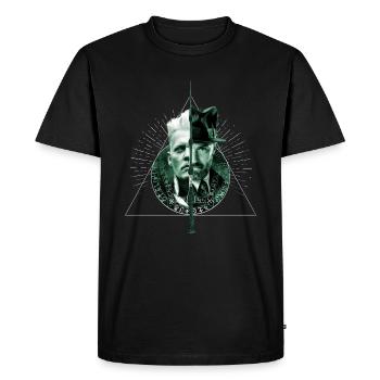 Animaux Fantastiques Dumbledore Grindelwald - T-shirt Premium bio Homme - noir - Devant - Nico (187cm)