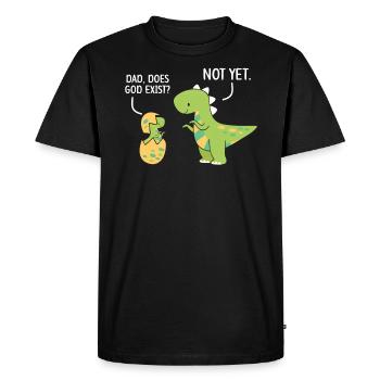 Agnosticisme Athéisme Anti-Religion Agnostique Diable - T-shirt Premium bio Homme - noir - Devant - Nico (187cm)