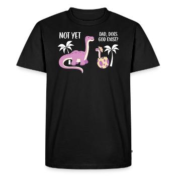 Agnosticisme Athéisme Anti-Religion Agnostique Diable - T-shirt Premium bio Homme - noir - Devant - Nico (187cm)