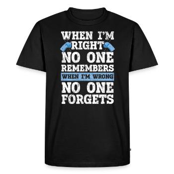 Proud Referee Game Official Sportsmanship Whistle - Men's Premium Organic T-Shirt - black - Front - Nico (187cm)