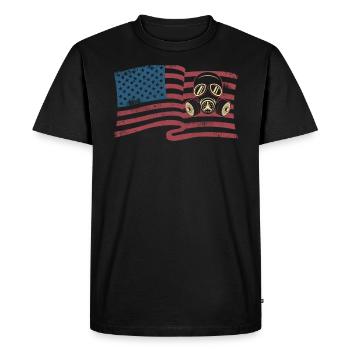 American Exterminator Animal Control Pest Control - Men's Premium Organic T-Shirt - black - Front - Nico (187cm)