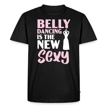 La danse du ventre est la nouvelle danseuse du ventre sexy - T-shirt Premium bio Homme - noir - Devant - Nico (187cm)