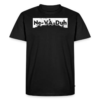 Ne-Va-Duh Nevada États-Unis Amérique Névadians Nevadans - T-shirt Premium bio Homme - noir - Devant - Nico (187cm)