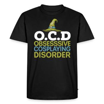 Trouble obsessionnel du cosplay Cosplay Cosplay - T-shirt Premium bio Homme - noir - Devant - Nico (187cm)