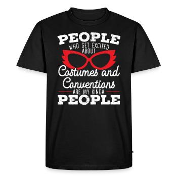 Cosplay Cosplaying Proud Cosplayer Costume Play - T-shirt Premium bio Homme - noir - Devant - Nico (187cm)