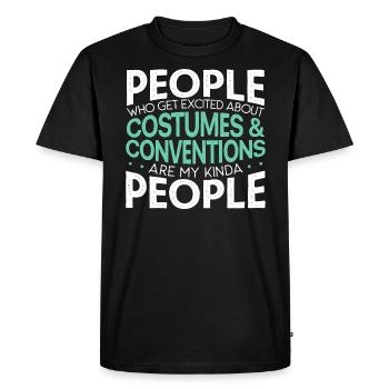 Cosplay Cosplaying Proud Cosplayer Costume Play - T-shirt Premium bio Homme - noir - Devant - Nico (187cm)