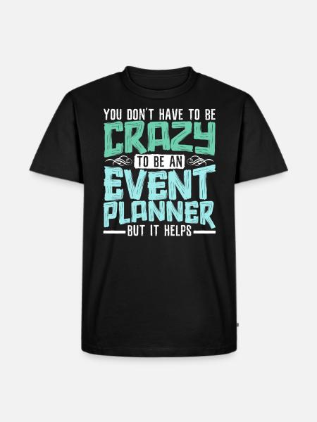 Eventmanagement-Veranstalter Eventplaner - Männer Premium Bio T-Shirt - Schwarz