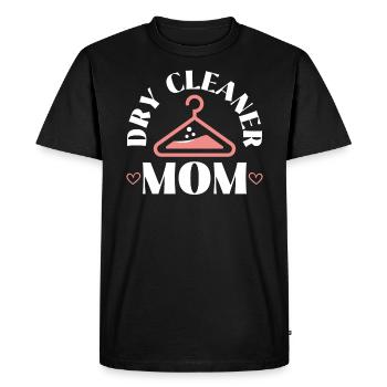 Dry Cleaner Mom Job Dry Cleaning Mothers Day - Men's Premium Organic T-Shirt - black - Front - Nico (187cm)