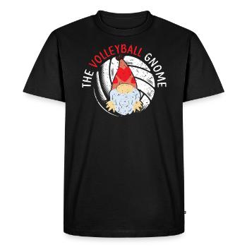 Le gnome de volleyball Joyeux Noël Jour de Noël - T-shirt Premium bio Homme - noir - Devant - Nico (187cm)