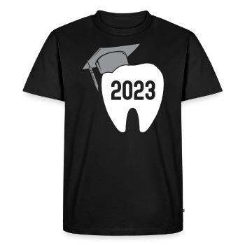 Future Dentiste Dentisterie Chirurgien-dentiste Hygiéniste - T-shirt Premium bio Homme - noir - Devant - Nico (187cm)