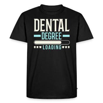 Future Dentiste Dentisterie Chirurgien-dentiste Hygiéniste - T-shirt Premium bio Homme - noir - Devant - Nico (187cm)