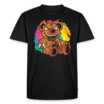Nu Goth Esthétique Japonaise Occulte Sorcière Sorcière - T-shirt Premium bio Homme - noir - Devant - Nico (187cm)