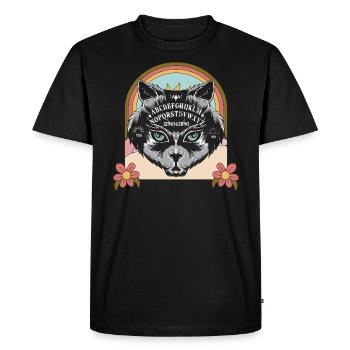 Nu Goth Esthétique Japonaise Occulte Sorcière Sorcière - T-shirt Premium bio Homme - noir - Devant - Nico (187cm)