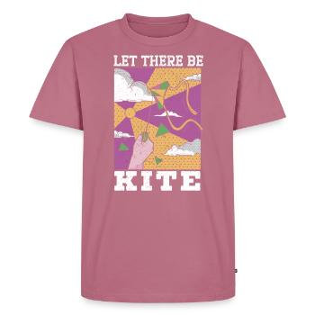 Lass es Drachenfliegen Liebhaber Drachenflüsterer sein - Männer Premium Bio T-Shirt - Mauve - Vorne - Nico (187cm)