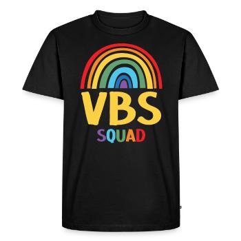 VBS Squad Vacation Bible School Christian Teacher - T-shirt Premium bio Homme - noir - Devant - Nico (187cm)