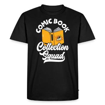 Comics Collector Comic Reader Personnages de fiction - T-shirt Premium bio Homme - noir - Devant - Nico (187cm)