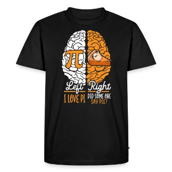 Professeur de mathématiques Math Professeur de Mathématicien Pi Day - T-shirt Premium bio Homme - noir - Devant - Nico (187cm)
