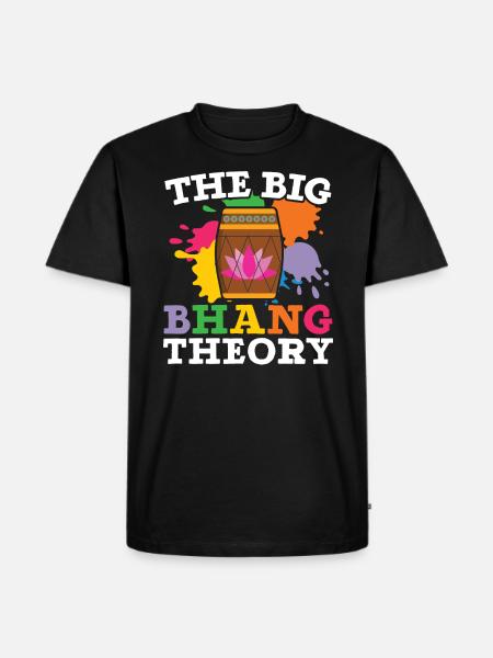 Radha Krishna Hinduism Hindu Holi Festival - Men's Premium Organic T-Shirt - black