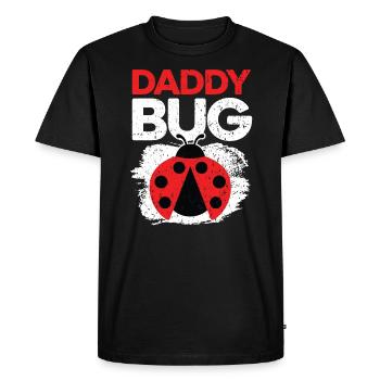 Daddy Bug Entomology Future Entomologist Ladybug - Men's Premium Organic T-Shirt - black - Front - Nico (187cm)