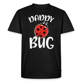 Daddy Bug Entomology Future Entomologist Ladybug - Men's Premium Organic T-Shirt - black - Front - Nico (187cm)