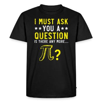 Professeur de mathématiques Math Professeur de Mathématicien Pi Day - T-shirt Premium bio Homme - noir - Devant - Nico (187cm)