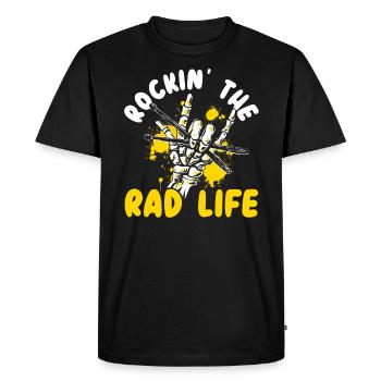 Rad Tech Radiologie Radiologie Radiologue - T-shirt Premium bio Homme - noir - Devant - Nico (187cm)