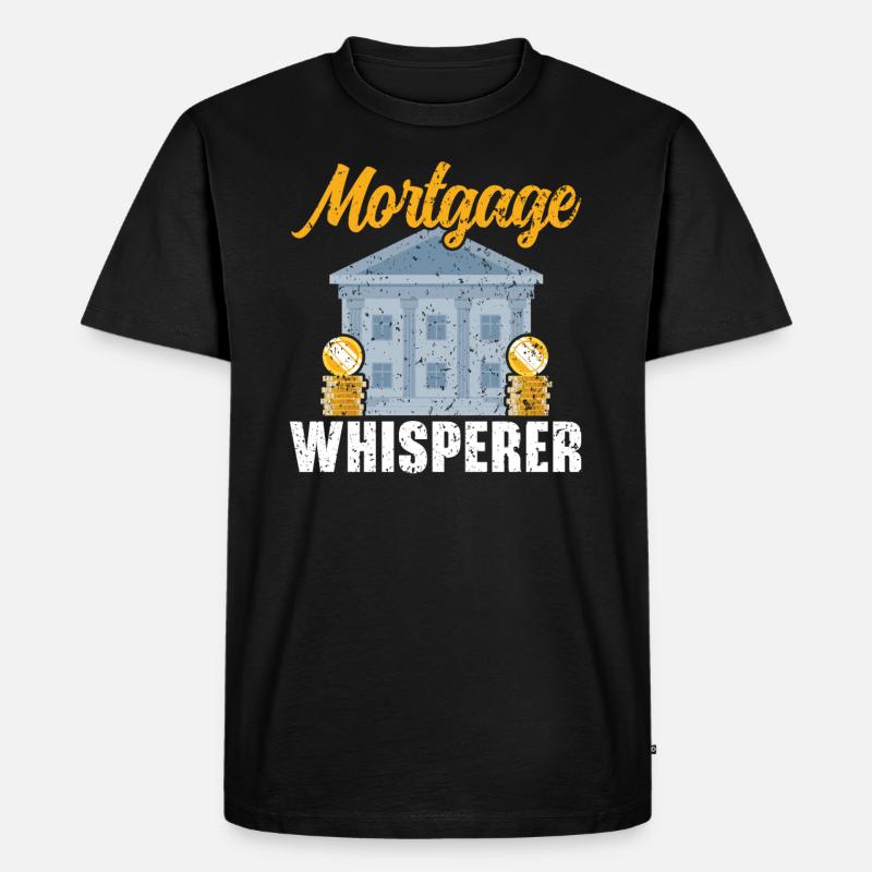 Kreditsachbearbeiter Beruf Schuldendarlehenssachbearbeiter - Männer Premium Bio T-Shirt - Schwarz