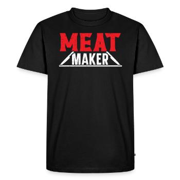Boucher Dictons Boucherie Profession Boucherie Profession Boucherie Boucherie Boucherie Boucherie Profession Boucherie Boucherie - T-shirt Premium bio Homme - noir - Devant - Nico (187cm)