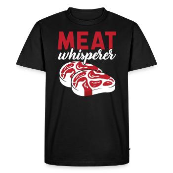 Boucher Dictons Boucherie Profession Boucherie Profession Boucherie Boucherie Boucherie Boucherie Profession Boucherie Boucherie - T-shirt Premium bio Homme - noir - Devant - Nico (187cm)