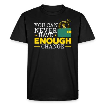 Waiter Waitress Bartender Mixologist Bartending - Men's Premium Organic T-Shirt - black - Front - Nico (187cm)