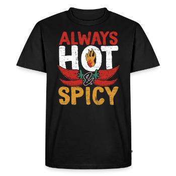 Culinary Gangster Pastry Chef Cooking Culinary - Men's Premium Organic T-Shirt - black - Front - Nico (187cm)
