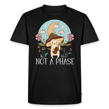 Cottagecore Champignon Esthétique Conservation de la nature - T-shirt Premium bio Homme - noir - Devant - Nico (187cm)
