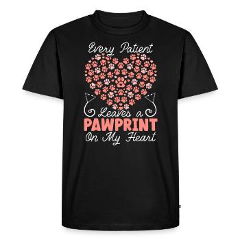 Animal Whisperer Veterinarian Animal Doctor Vet - Men's Premium Organic T-Shirt - black - Front - Nico (187cm)