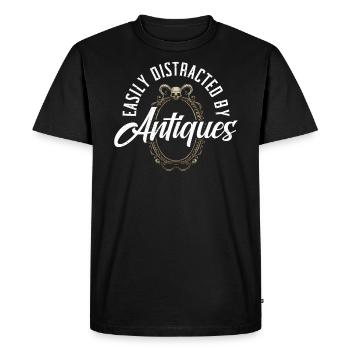 Antiquing Antique Lover Antique Hunting Antiquer - T-shirt Premium bio Homme - noir - Devant - Nico (187cm)