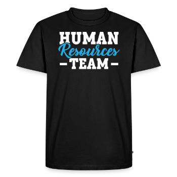 HR Manager Human Resource Employee Job Profession - Men's Premium Organic T-Shirt - black - Front - Nico (187cm)