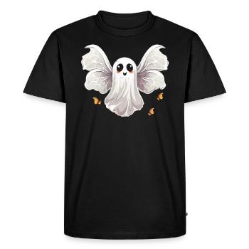 Papillon Halloween Trick Or Treat Insect Lover Lover - T-shirt Premium bio Homme - noir - Devant - Nico (187cm)
