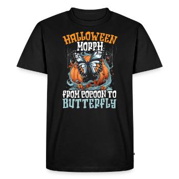 Papillon Halloween Trick Or Treat Insect Lover Lover - T-shirt Premium bio Homme - noir - Devant - Nico (187cm)