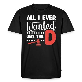 Juris Doctor Jurisprudence Droit Avocat Avocat - T-shirt Premium bio Homme - noir - Devant - Nico (187cm)