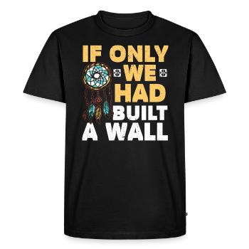 Aboriginal Indians Indigenous Native American Day - Men's Premium Organic T-Shirt - black - Front - Nico (187cm)