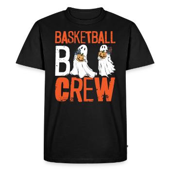 Basketball Halloween Trick ou Treat Spooky Baller - T-shirt Premium bio Homme - noir - Devant - Nico (187cm)