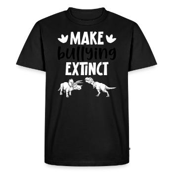 Journée de l’unité Anti Intimidation Prévention Gentillesse - T-shirt Premium bio Homme - noir - Devant - Nico (187cm)